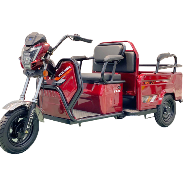 New Style Electric Mini Rickshaw Tricycle Three Wheel Motorcycle