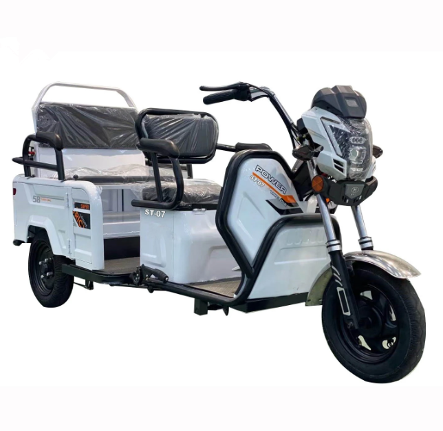 New Style Electric Mini Rickshaw Tricycle Three Wheel Motorcycle