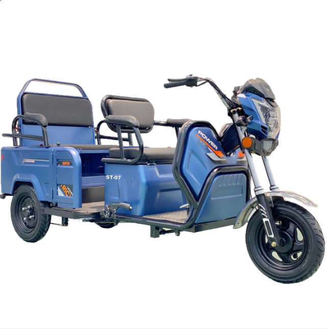 New CE Approved Three Wheel Electric Mobility Tricycle Passenger Rickshaw