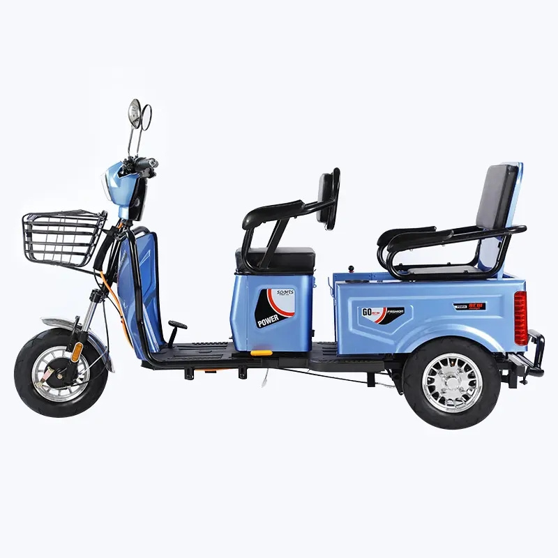 Customized three wheeled electric tuk tuk electric tricycle tour play high quality electric 3 wheeled vehicle