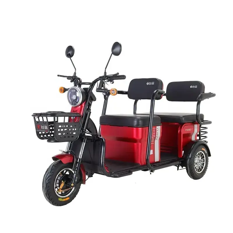 High quality material Long battery life logo can be customized 800w electric tricycle with frame