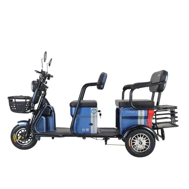 High quality material Long battery life logo can be customized 800w electric tricycle with frame