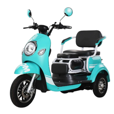 Cheapest 350W 48V Big Wheel Electric Scooter Old Person Tricycle Handicapped Disabled People Shopping Travel Electric Tricycle