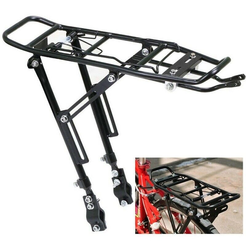 High Quality Aluminium Alloy Bike Luggage Carrier Rack Universal Type Mountain Bike and Road Bike Rear Bicycle Rack