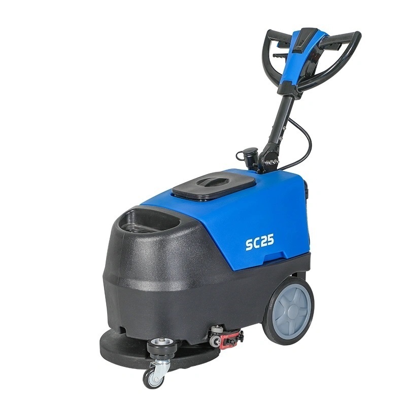 SC25D Battery operated manual floor cleaning floor polisher scrubber