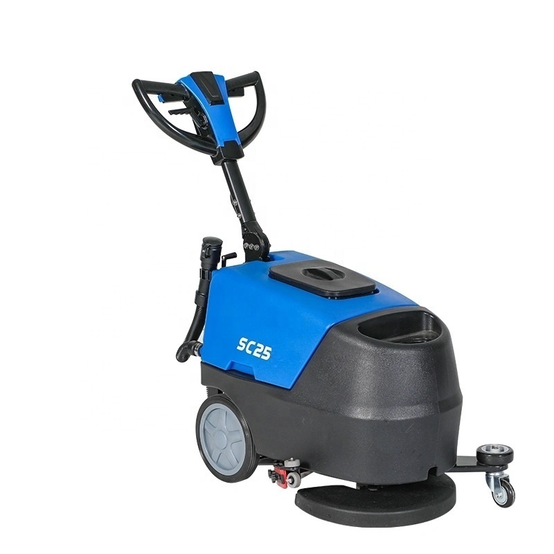 SC25D Battery operated manual floor cleaning floor polisher scrubber