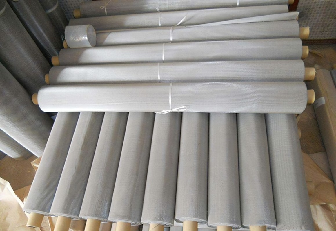 20 30 40 50 100 200 300 500 Micron Plain Screen Woven Mesh Cloth 304 316 316L Stainless Steel Wire Mesh