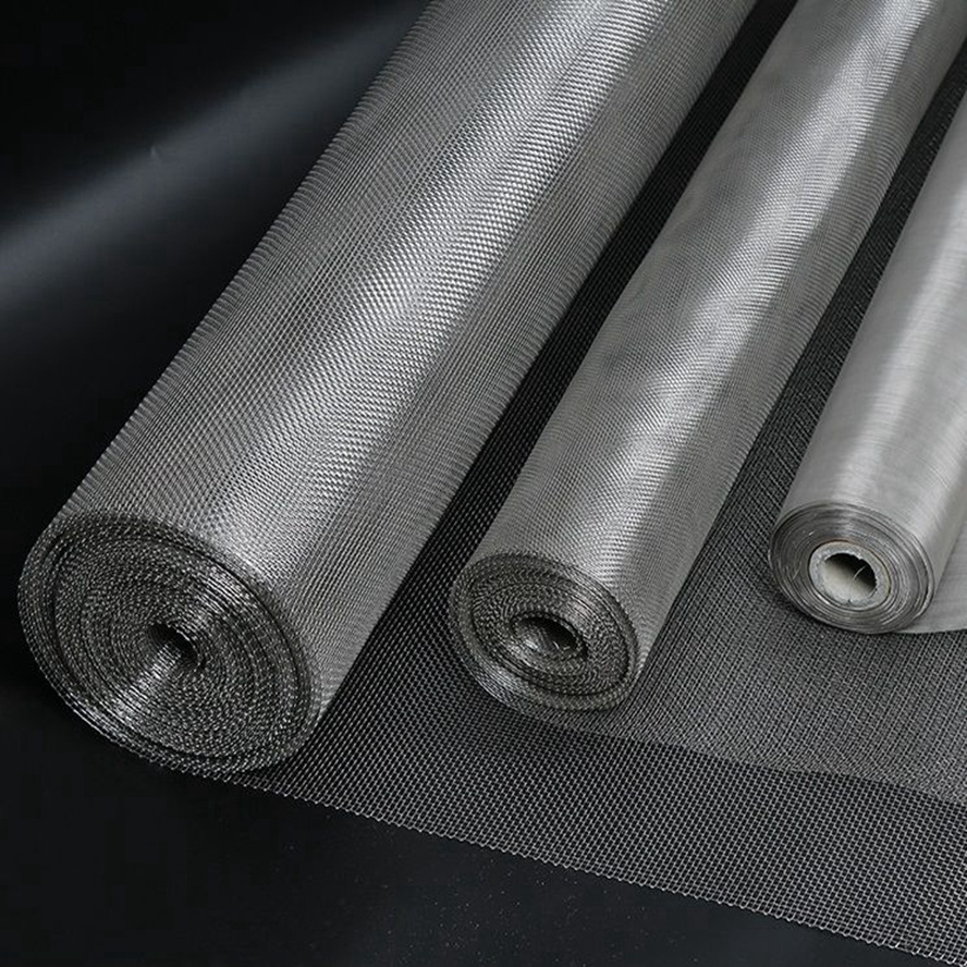 20 30 40 50 100 200 300 500 Micron Plain Screen Woven Mesh Cloth 304 316 316L Stainless Steel Wire Mesh