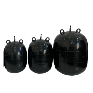 Natural Rubber Inflatable Culvert Airbag Rubber Cylindrical Type Balloon