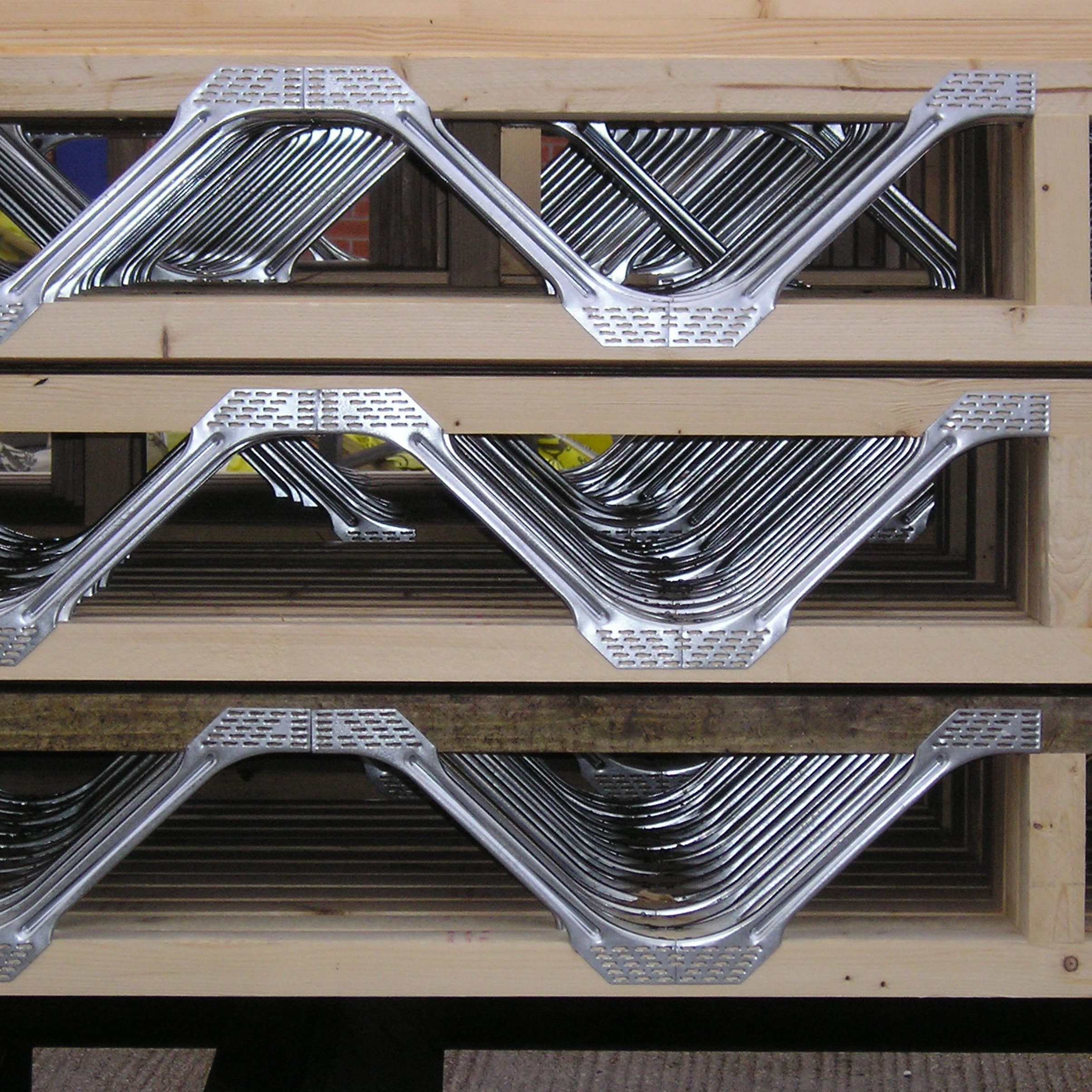 galvanized Z275 open web steel joist for wood frame construction