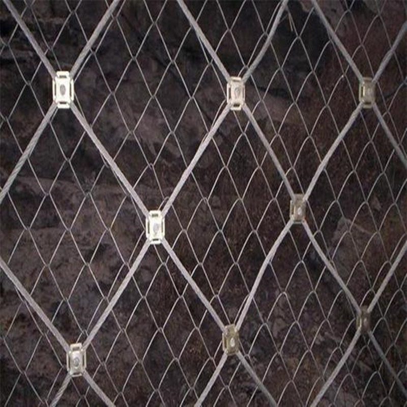 galvanized chain link fence wire mesh 1.8 stainless steel rope wire mesh