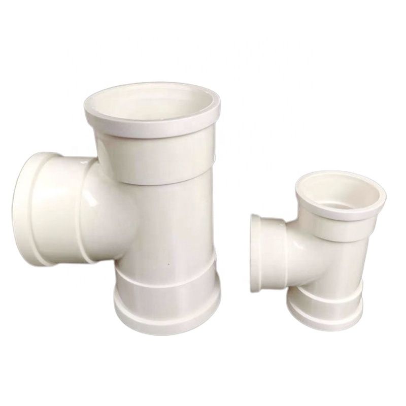 China manufacture pvc pipe fittings 90 degree pvc pipe fitting 45 degree elbow pvc pipe fitting eccentric reducer