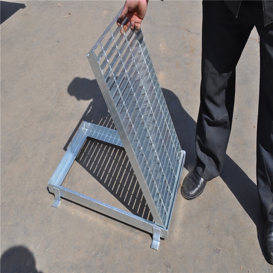 water drainage rain  gutter with stainless steel grating cover Factory