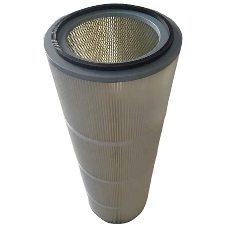 Industrial cylindrical dust cartridge dust collection equipment filter element dust removal filter