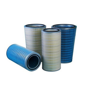 Industrial cylindrical dust cartridge dust collection equipment filter element dust removal filter