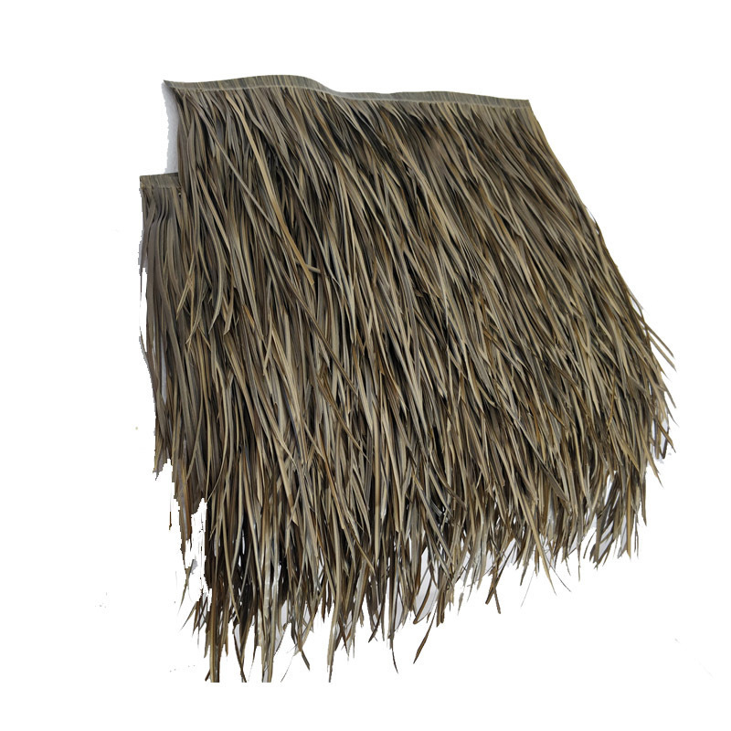 Original PE material long lifespan artificial thatch artificial plastic simulated synthetic African reed thatch roof gazebo for