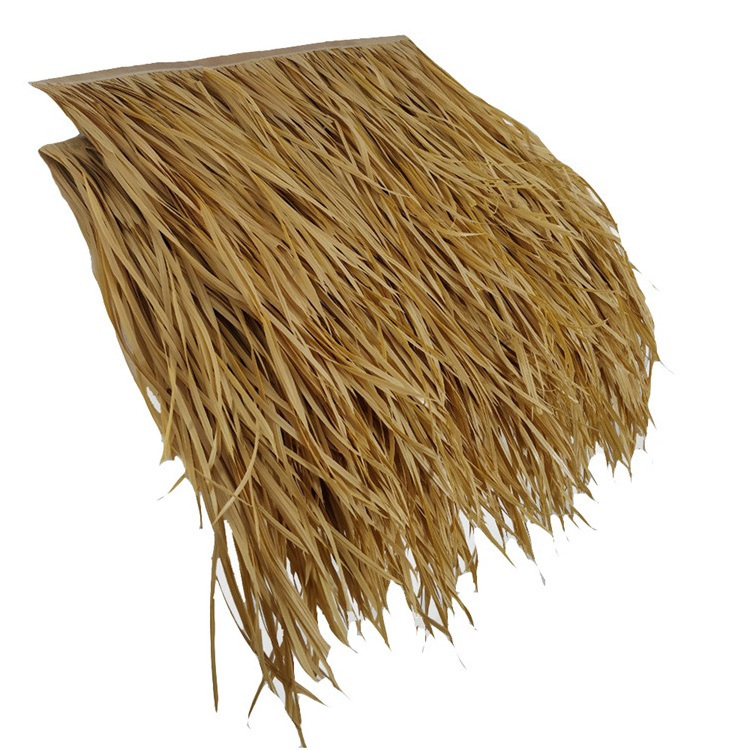 Original PE material long lifespan artificial thatch artificial plastic simulated synthetic African reed thatch roof gazebo for