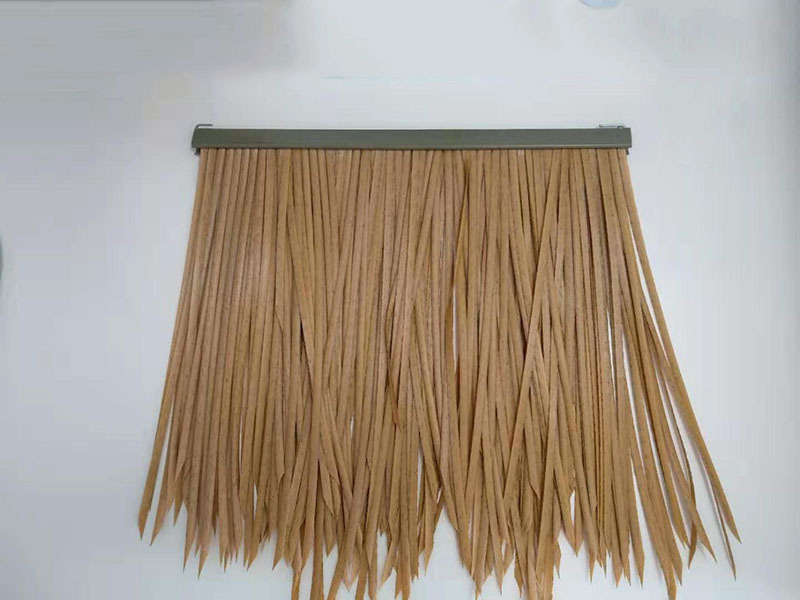 Hot Sale in Canada Artificial Thatch HDPE Material Synthetic Thatch for Gazebo Tiki Hut Palapa