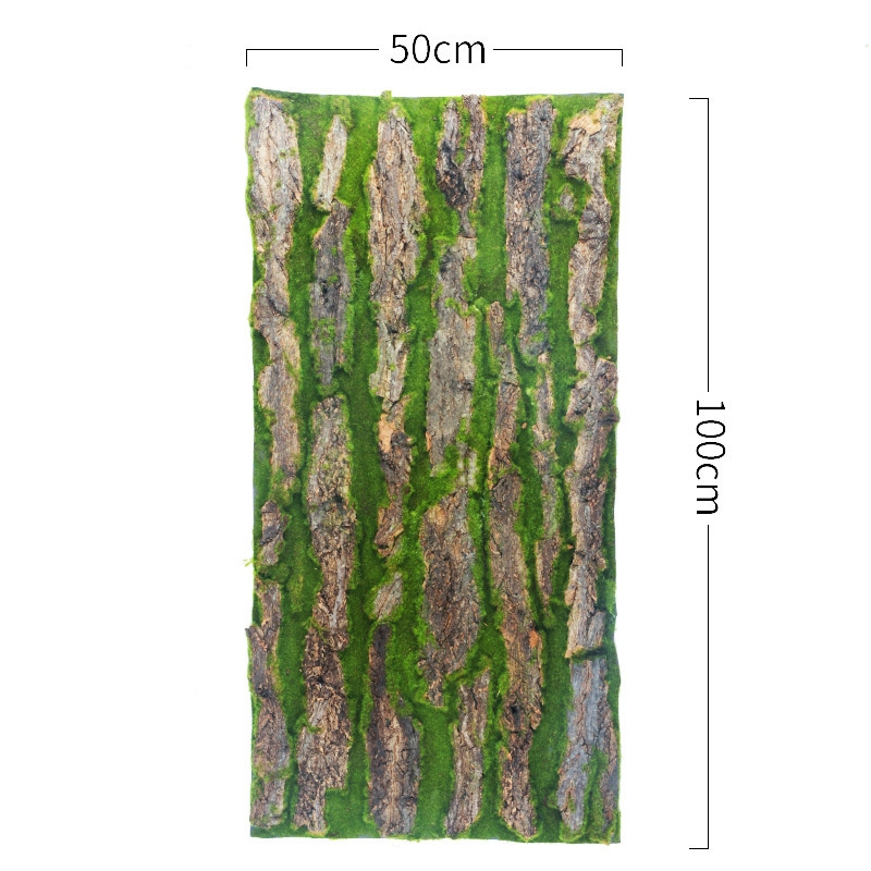 Pine Tree Barks Greening Decoration Artificial Moss easy installation Artificial Decorative Tree Bark The Wall