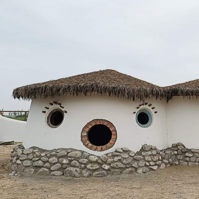 Hawaii Thatch Straw Garden Pavilion Gazebo Tents Outdoor Artificial thatch Tiki Hut Synthetic Thatch for Resort