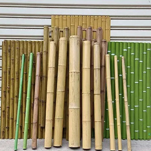 Strong Durable Environmental Friendly Nylon Material Bamboo Pole Artificial Bamboo Pole for Fence Ceiling Decor