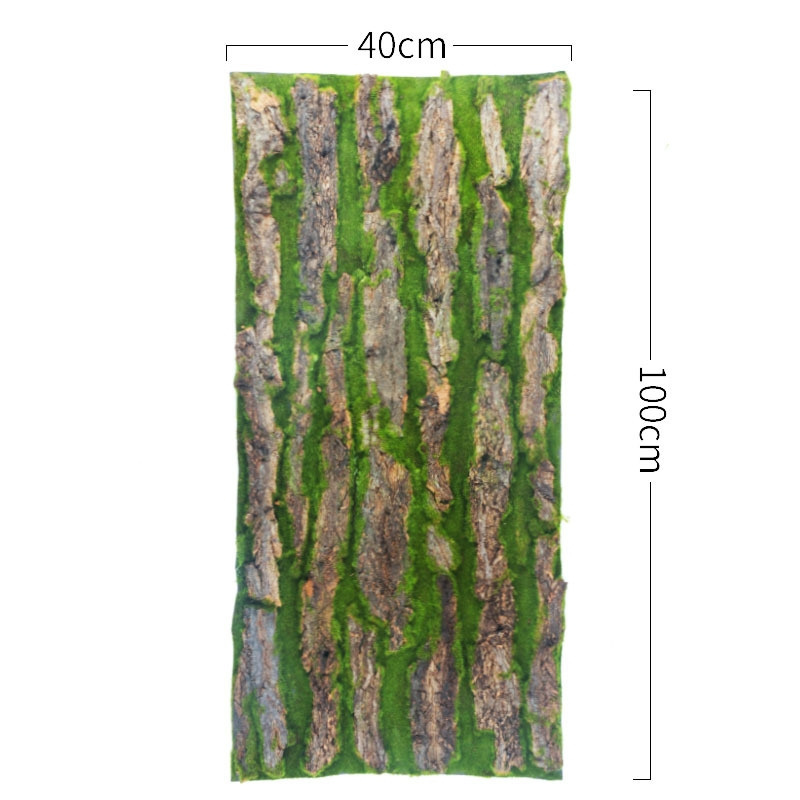 Pine Tree Barks Greening Decoration Artificial Moss easy installation Artificial Decorative Tree Bark The Wall