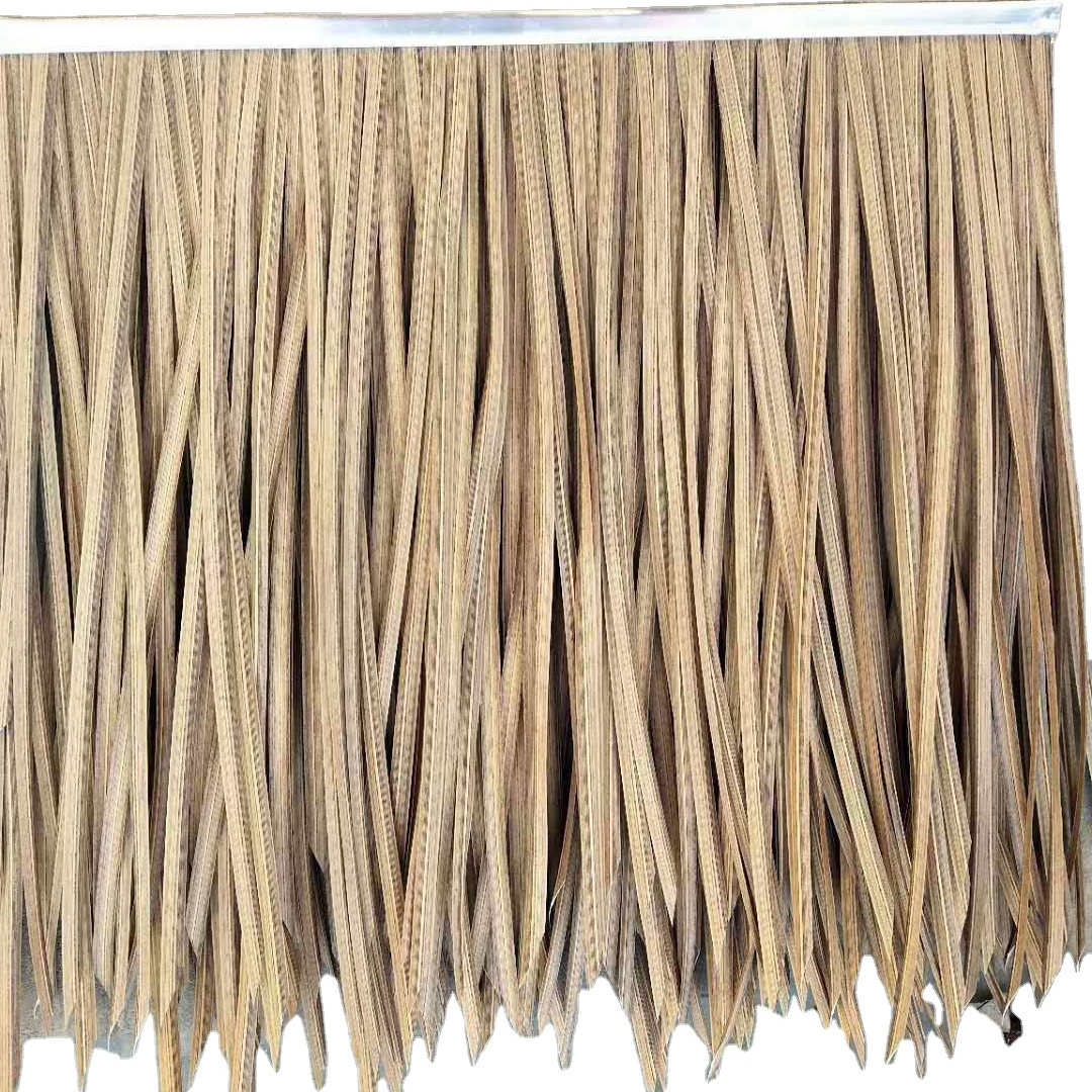 Hot Sale in Canada Artificial Thatch HDPE Material Synthetic Thatch for Gazebo Tiki Hut Palapa