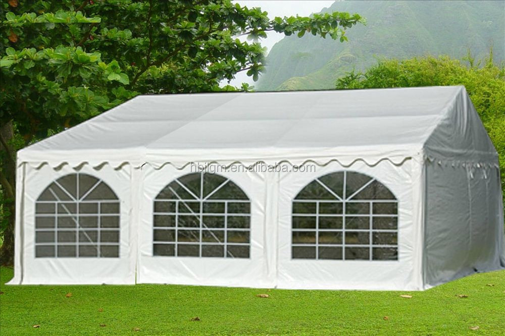 JLM PVC Tent Fabric For Shelter Court Tent Canopy PVC Coated Fabric Anti-UV for Parking Outside Vinyl Party House Tents House