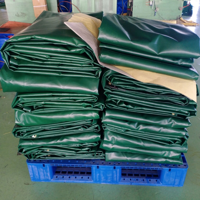 JLM UV-resistant Waterproof Heavy Duty Polyester Tarp Truck Trailer Flatbed Covering Materials