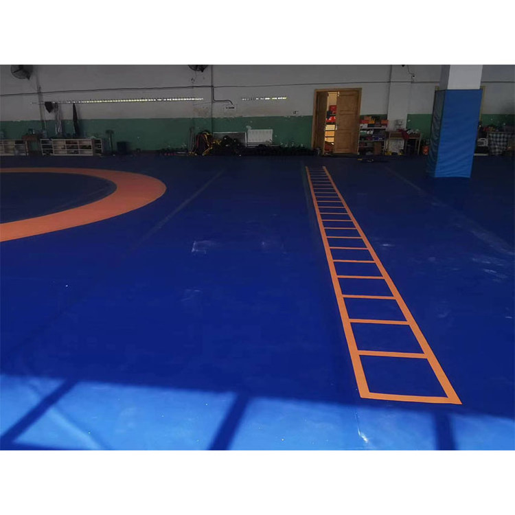 Gym rubber flooring rolls mat carpet training mat big size tumbling mat air floor airtrack for gymnastics