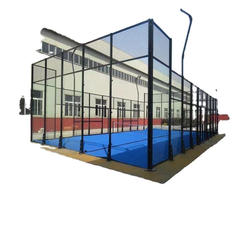 Lux Padel designs indoor and outdoor portable paddle tennis courts