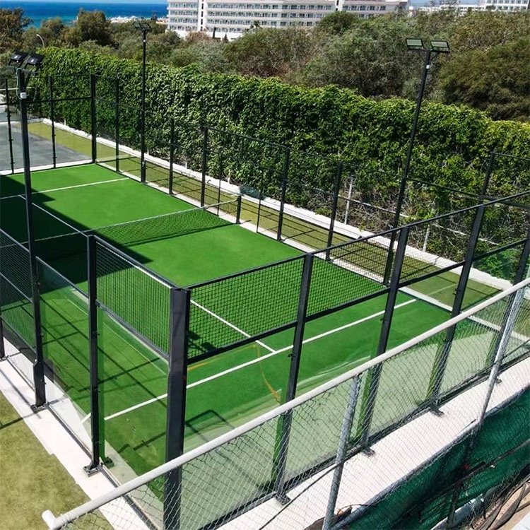 Lux Padel designs indoor and outdoor portable paddle tennis courts