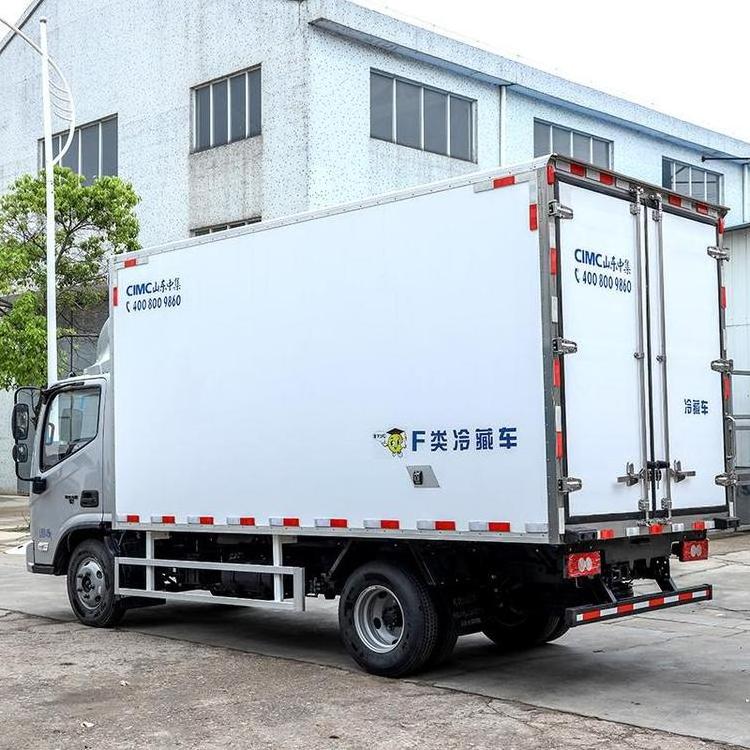 Meat and seafood Mini Refrigerated Van Cooling Van for Sale with Refrigerated Box