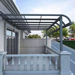 Outdoor Awnings Patio Polycarbonate Roofs Awning Terrace Canopy Garden Cover Aluminum Roof