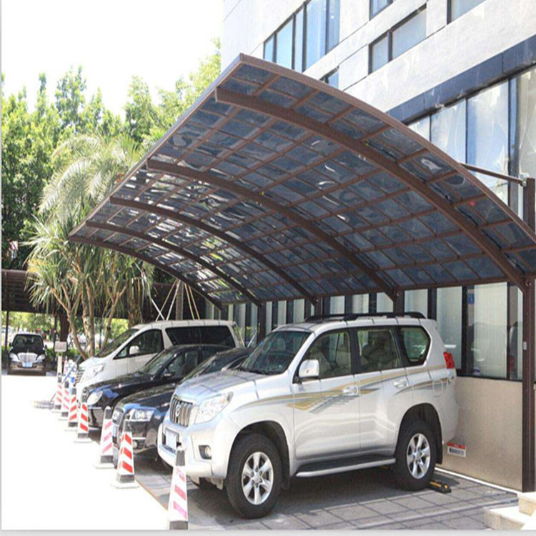 modern various single carports car shelter with aluminum frame polycarbonate