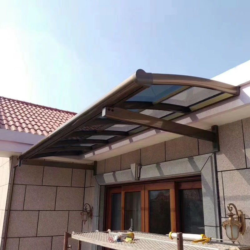 Sturdy outdoor modern awning terrace awning aluminum Alloy canopy