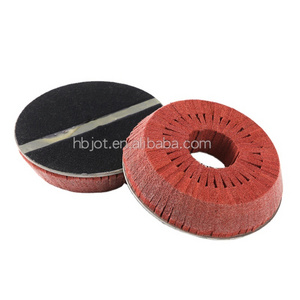 Low Moq 8k Stainless Steel Metal Mirror Polishing Wheel Brush abrasive grinding wheel