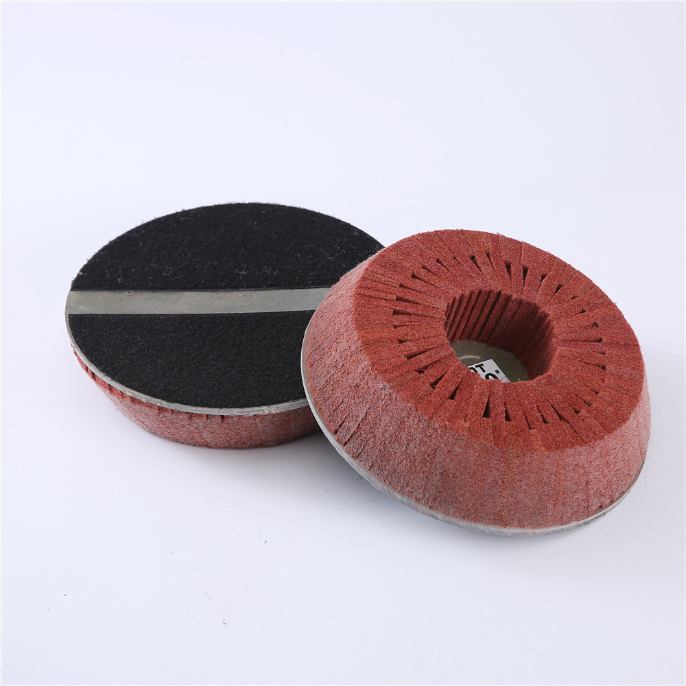 Low Moq 8k Stainless Steel Metal Mirror Polishing Wheel Brush abrasive grinding wheel