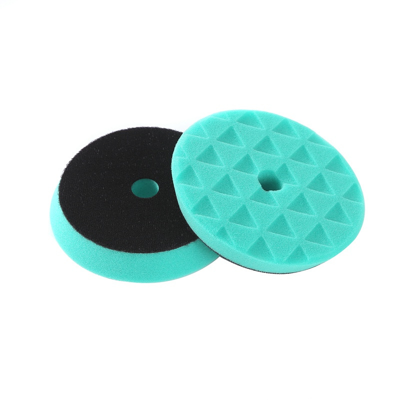 2/3/7/6/5 Inch Auto Car Polishing Sponge Wool Buffing buffer Waffle Pads/pad Set Foam Wool Polishing Pad Kit for Automotive 25mm