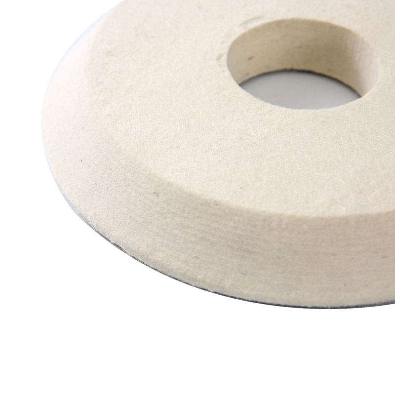 High quality factory wholesale price wool felt polishing wheels for stone wool disc polishing wheel