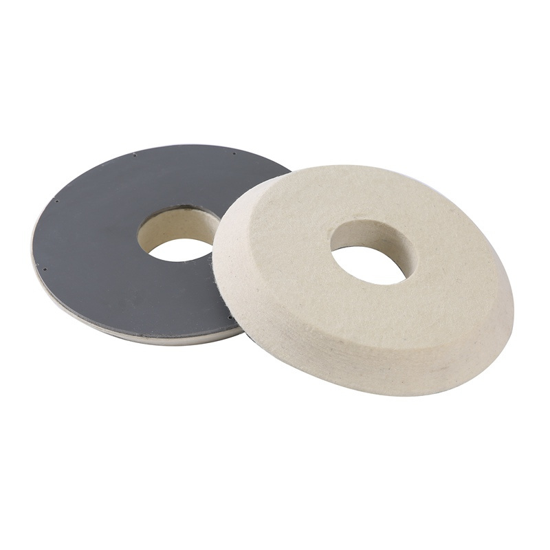 High quality factory wholesale price wool felt polishing wheels for stone wool disc polishing wheel