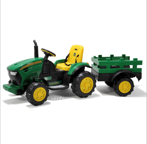 New  design best-selling children's sprinkler electric tractor ride on car baby electric tractor