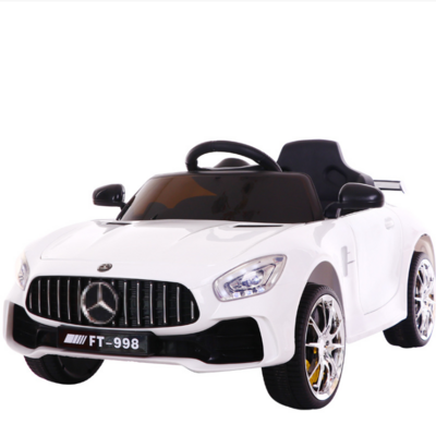 Children electric car with remote control four-wheel car toy car can sit Benz baby buggy