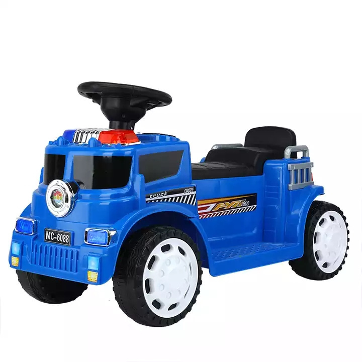 2022 children's remote control electric car baby four-wheel swing car children's toy car