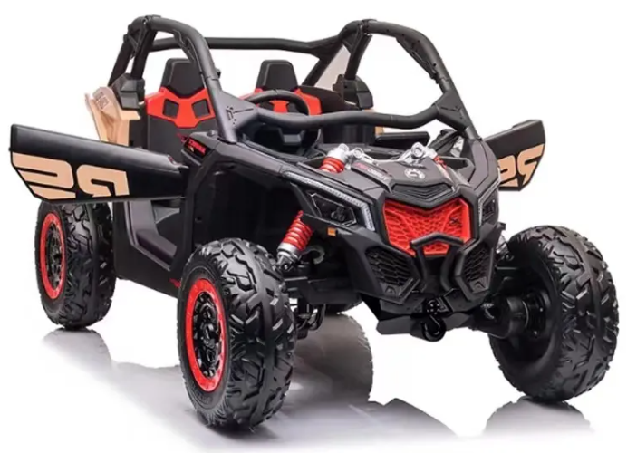 2023 New Type Licensed Can Am Ride On  Car For Children With 2 Leather Seat UTV