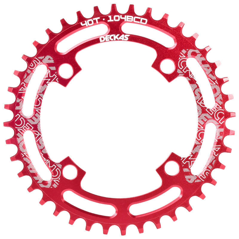 Narrow And Wide Bicycle Round Chainrings 104bcd 44t 46t 48t 50t 52t Tooth Mtb Mountain Bike Chainwheel Tooth Plate