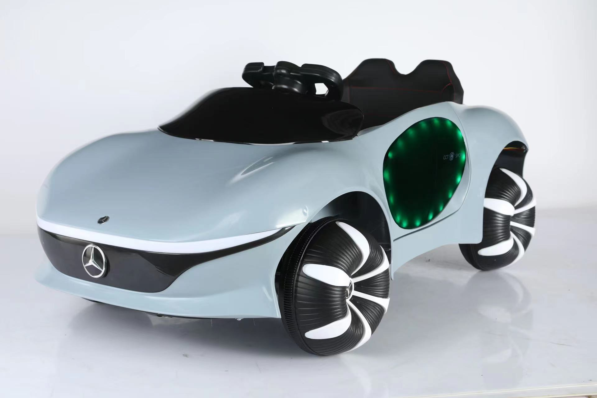 Pink electric car Children's car Children's toy car can be controlled by mobile phone with remote control