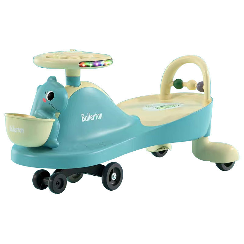 New Design Multipurpose Ride On Car Toy Twisting Wiggle Car Kids Electric Ride On Car With Music And Colorful Light