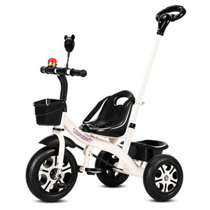 3 Wheeler Mini Baby Pink Trike / Girls Kids Push Tricycle Wholesale / Tricycle 2-6 years Old