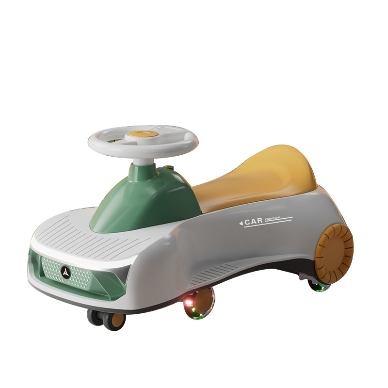 High Quality Good-looking Children's Twister Car 2-6 Years Old Silent Wheel Flashing Wheel Skating Driving